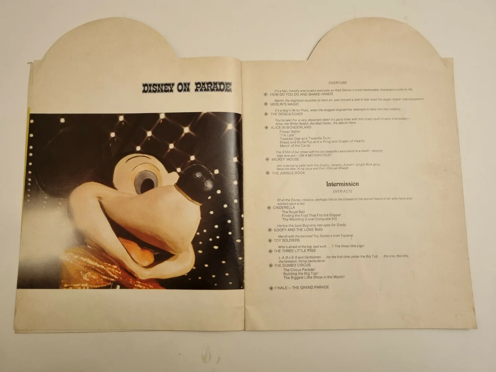 Disney On Parade Cinema Programme, image 3