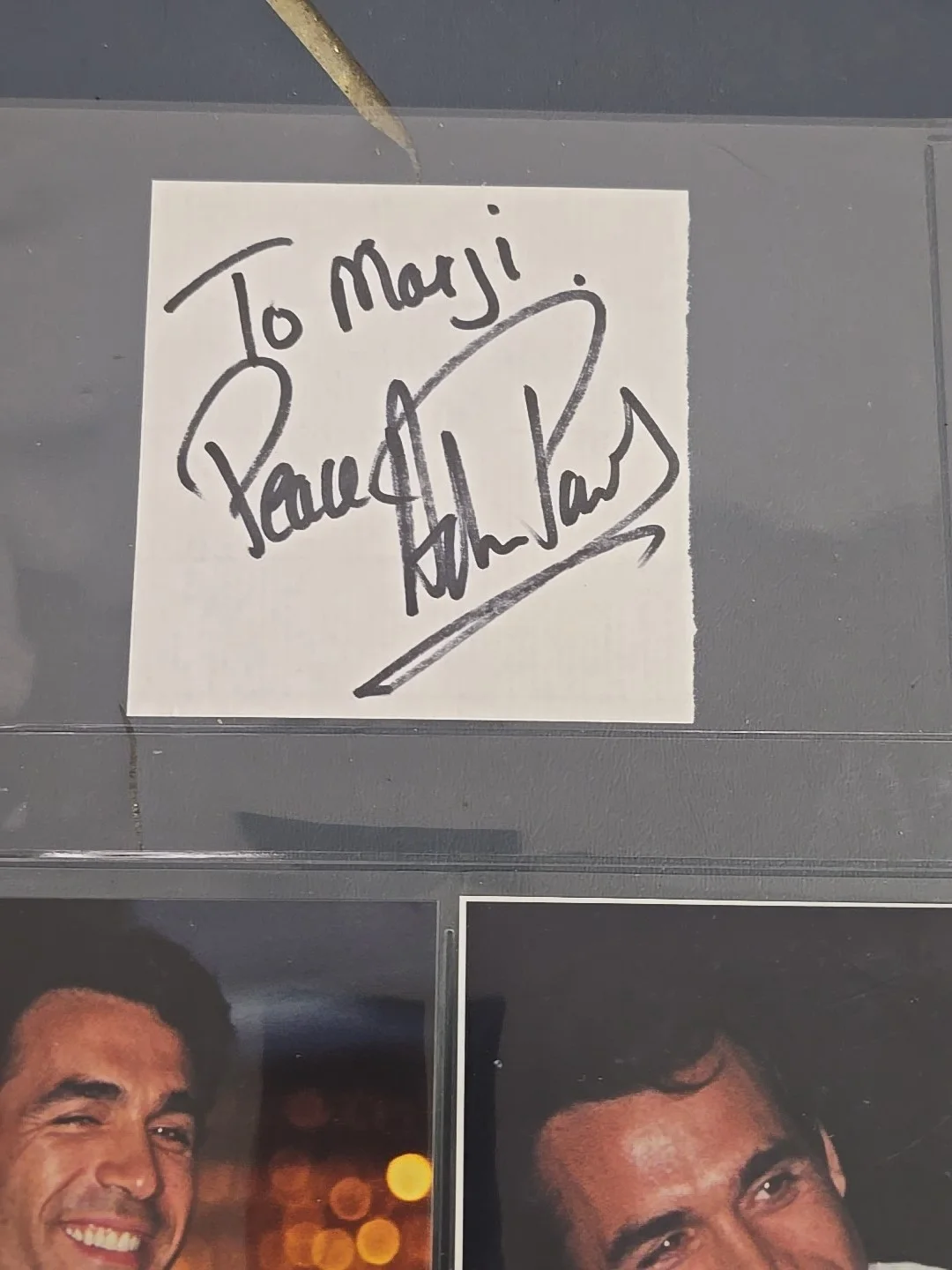 Highlander Adrian Paul Autograph Note And 3 Other Autographs, image 2