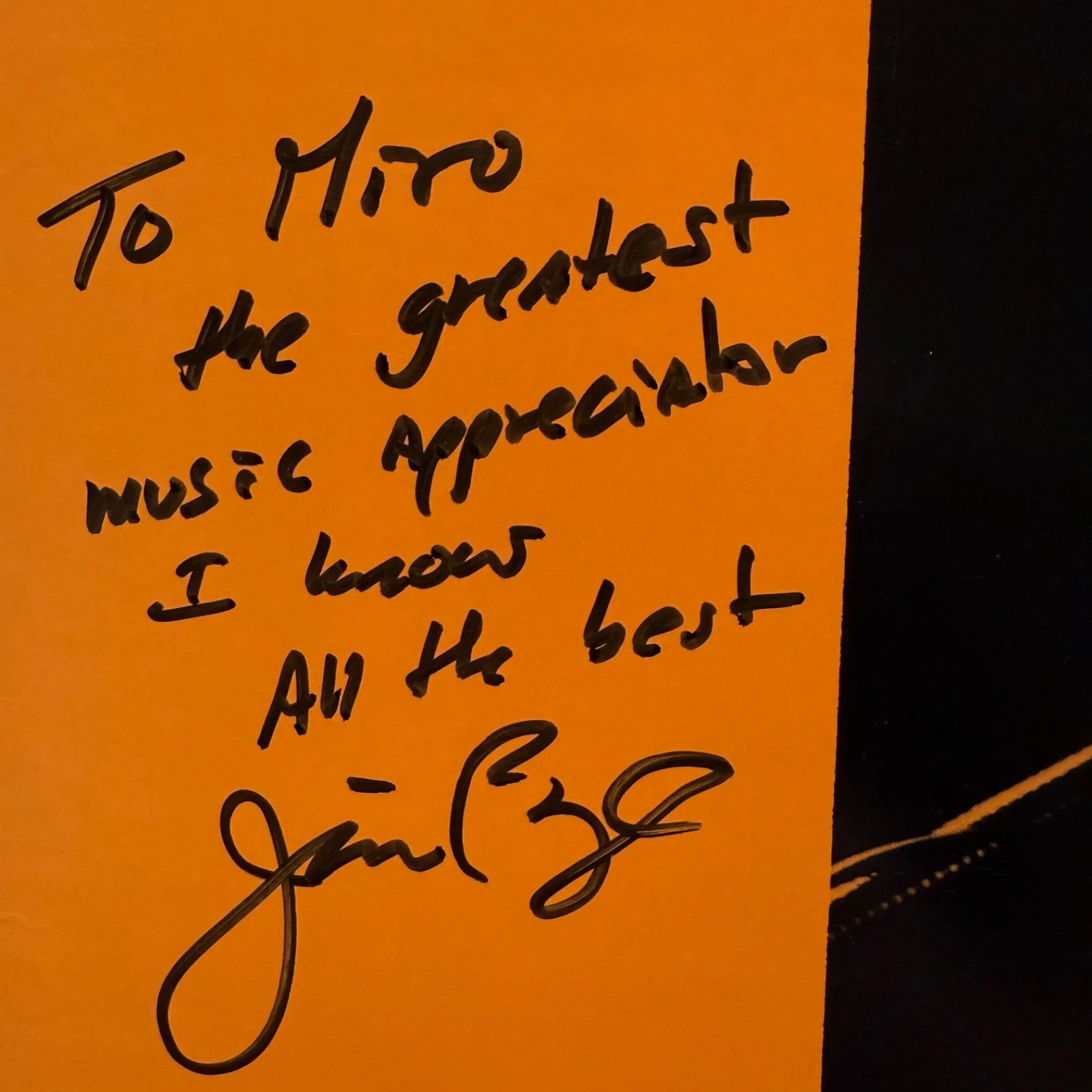 JIM PAGE AUTOGRAPHED "Hot Times" W-03 WHID-ISLE RECORDS usa vinyl album VG+, изображение 2