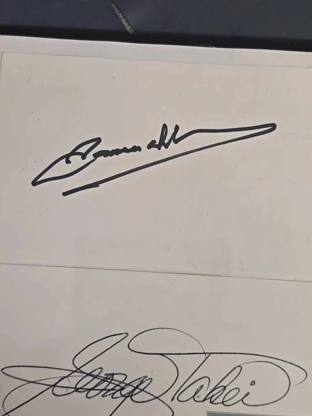Authentic Star Trek Hand Signed Autographs George Takei James Doohan Walter..., image 3