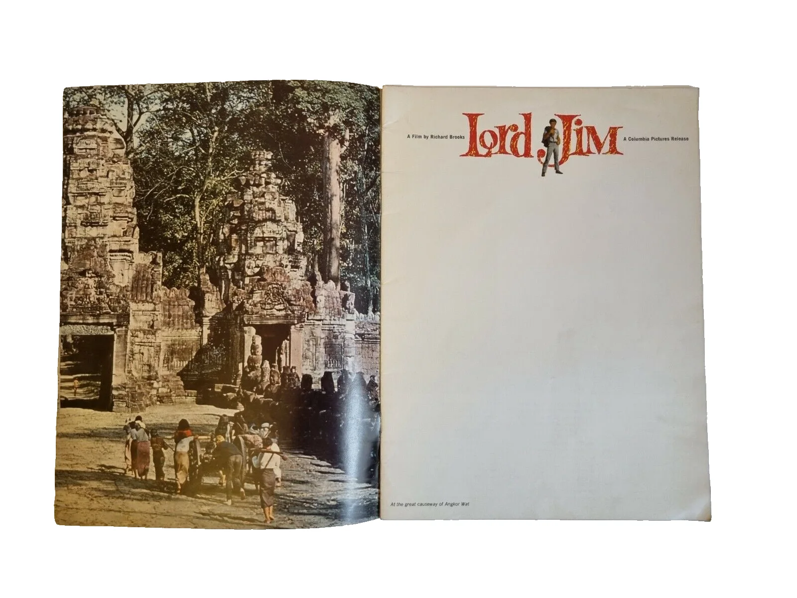Lord Jim - Peter O'Toole James Mason Jack Hawkins Daliah Lavi -Cinema Programme, изображение 2
