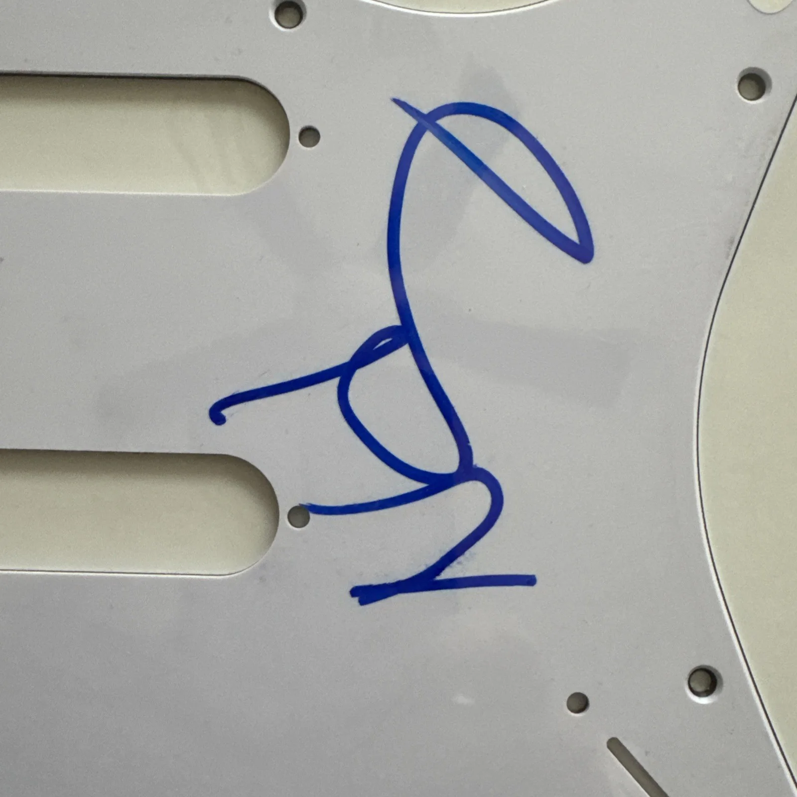 Nas Signed Pickgaurd JSA Coa Autographed Rare, image 3