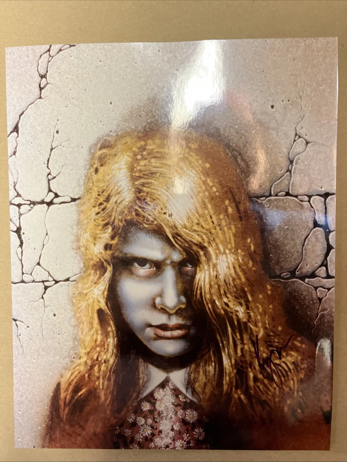 Kyra Schon — AUTHENTIC NIGHT OF THE LIVING DEAD SIGNED AUTOGRAPH KYRA 8x10 COLOR PHOTO SCHON