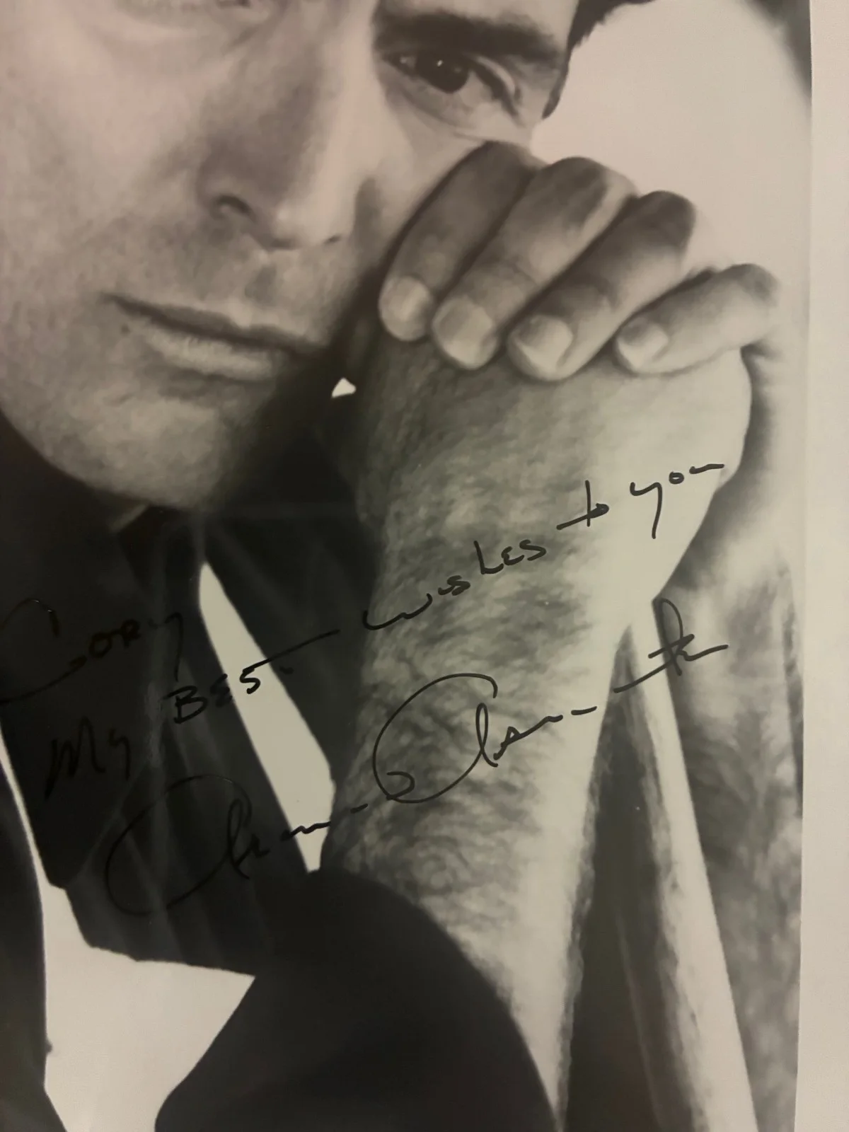 Armand Assante — Armand Assante personalized 8x10 autographed picture early 90's very nice, image 2
