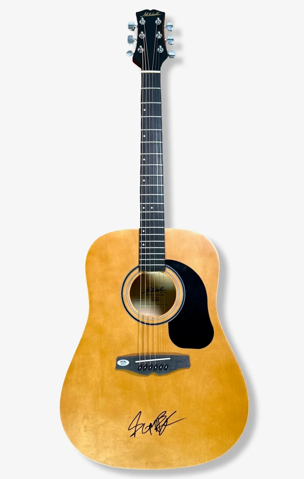 Sombr Signed Autographed Acoustic Guitar PSA/DNA Authenticated, image 2