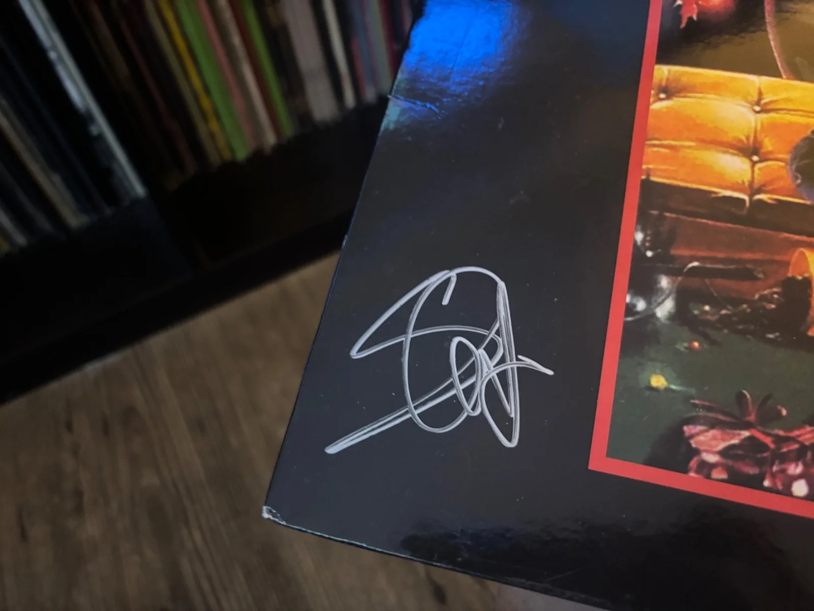 IRON MAIDEN SIGNED AUTOGRAPHED LP VINYL RARE /500 81' PAUL D'IANNO STEVE HARRIS, изображение 3