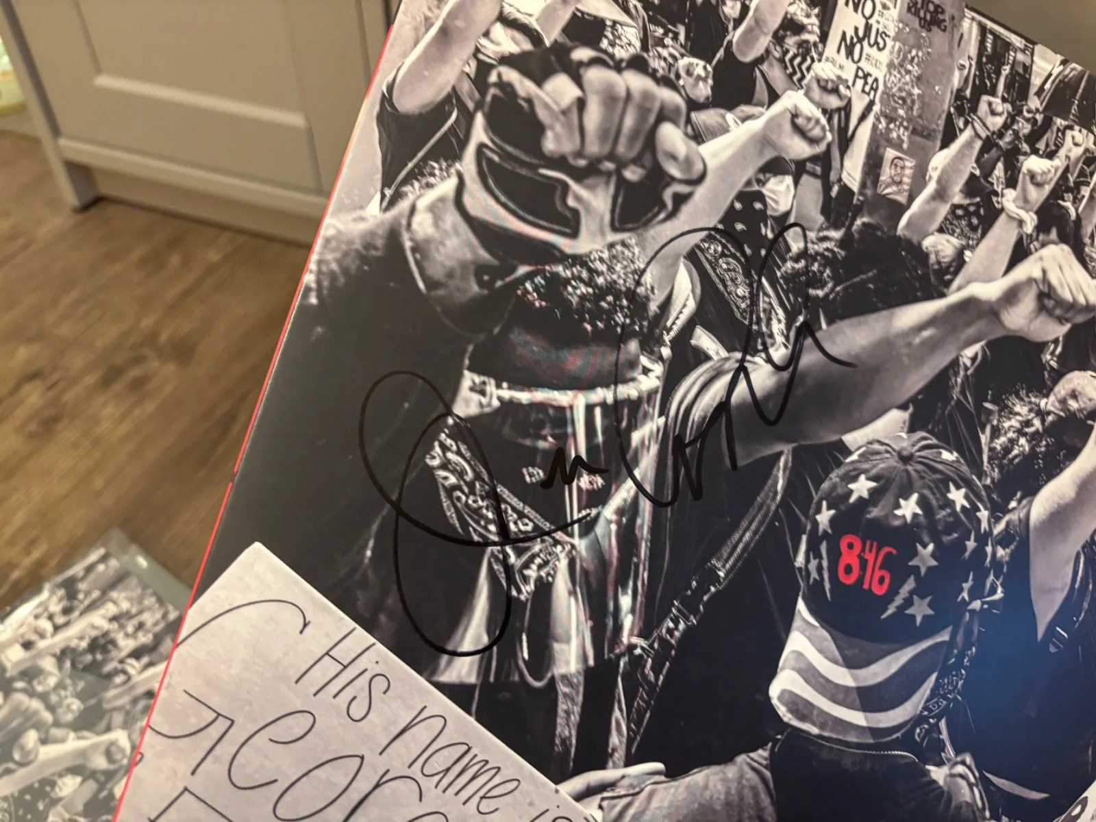 DAVE CHAPELLE SIGNED AUTOGRAPHED LP VINYL RARE COMEDY LEGEND 8:46 IN PERSON, image 2