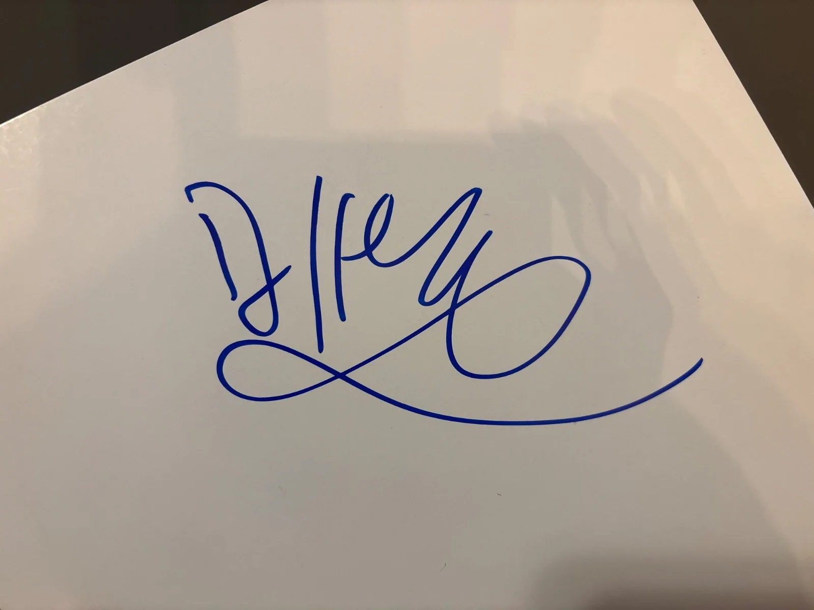 DIPLO SIGNED AUTOGRAPHED 12' ALBUM FLAT DJ MAJOR LAZER RARE IN PERSON FULL (2), изображение 2