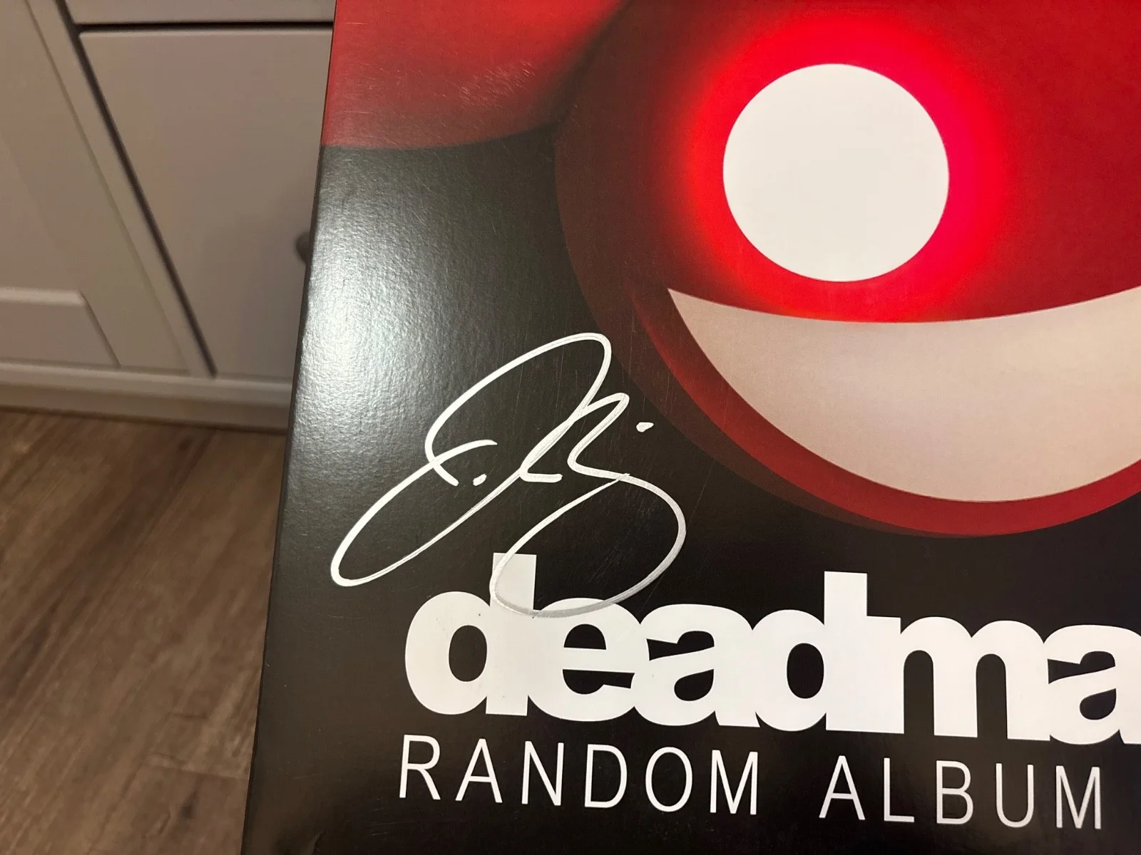 Deadmau5 Signed Autographed Random Album Title LP Vinyl RARE Electronic Music, image 2