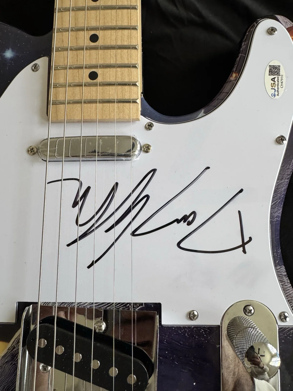 Danny Elfman — DANNY ELFMAN Signed Guitar Custom Graphic JSA COA NIGHTMARE BEFORE CHRISTMAS 🔥, image 2