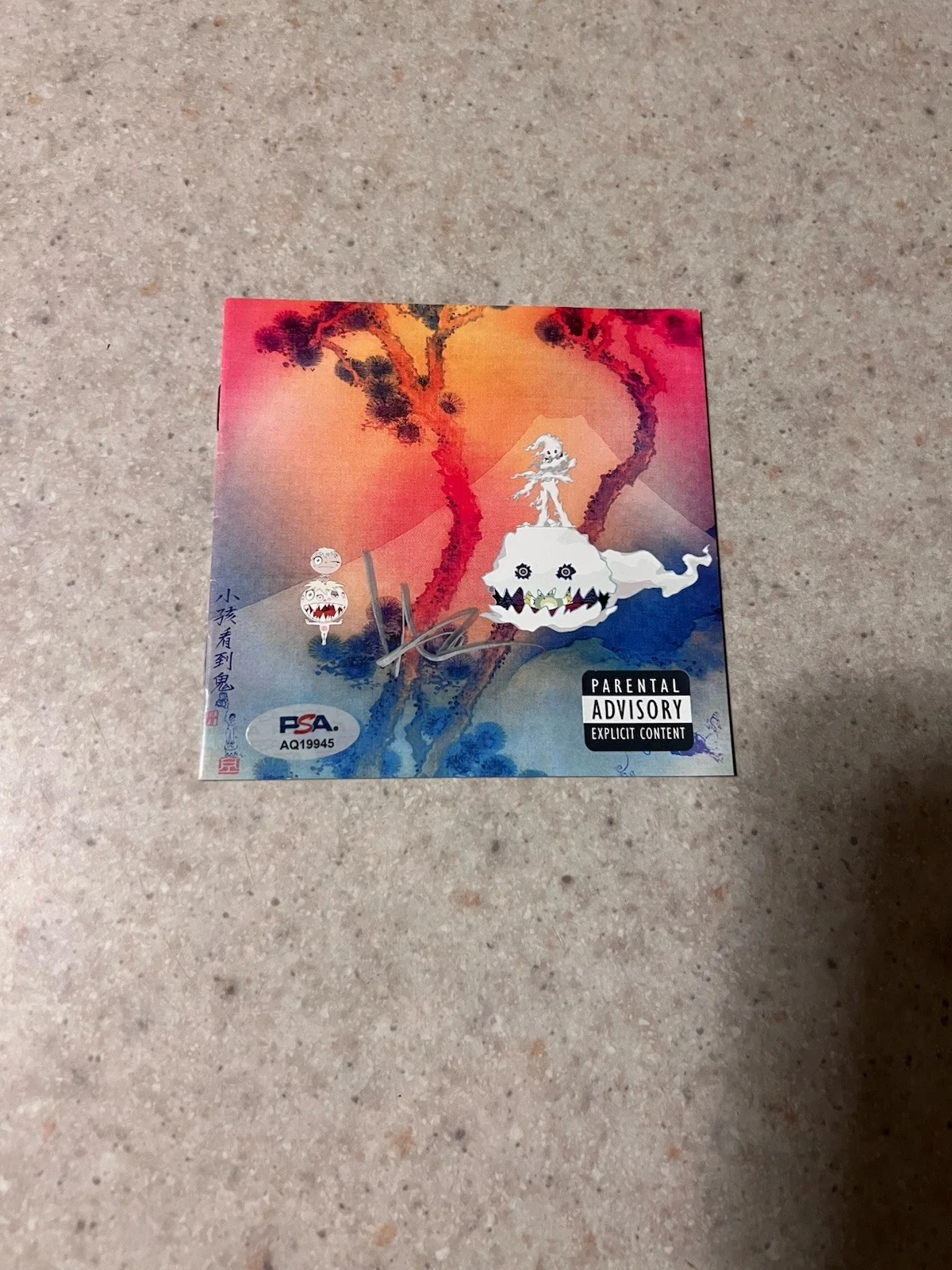 Kid Cudi Signed CD Booklet PSA / DNA COA Kids See Ghosts Autograph Auto Hip Hop, изображение 2