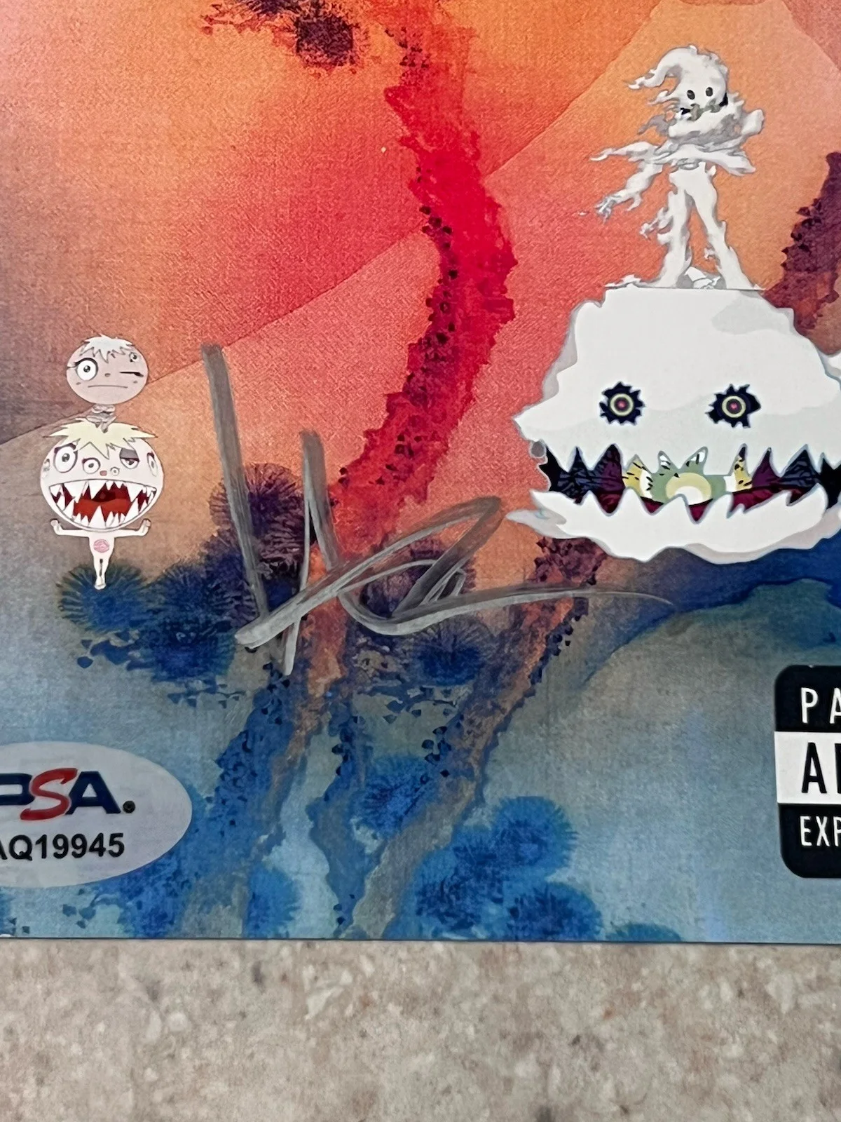 Kid Cudi Signed CD Booklet PSA / DNA COA Kids See Ghosts Autograph Auto Hip Hop, изображение 3