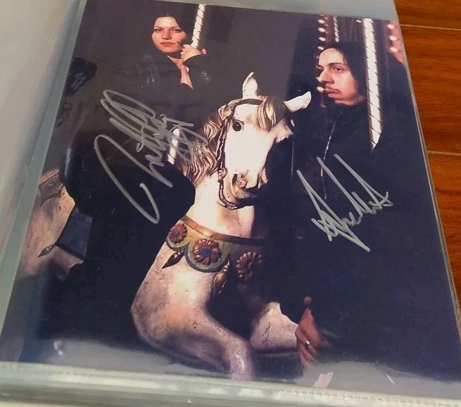 Lacuna Coil Signed 8x10 Band Cristina Scabbia Andrea Ferro, image 2
