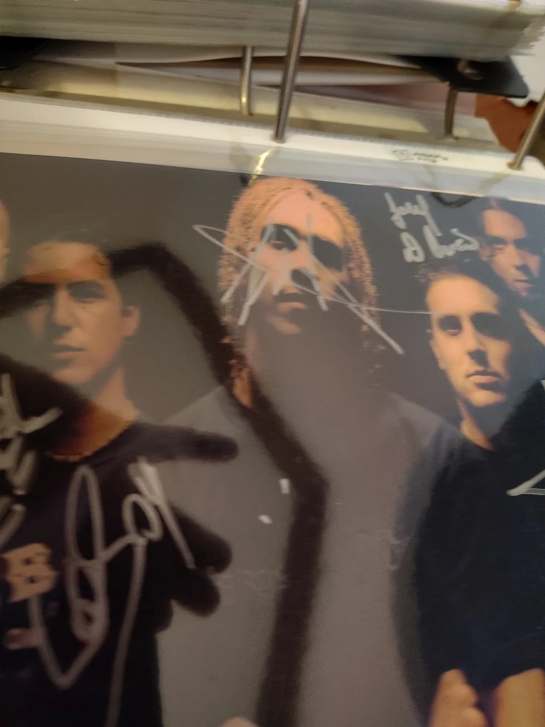 40 Below Summer Signed 8x10 Metal Band, image 5