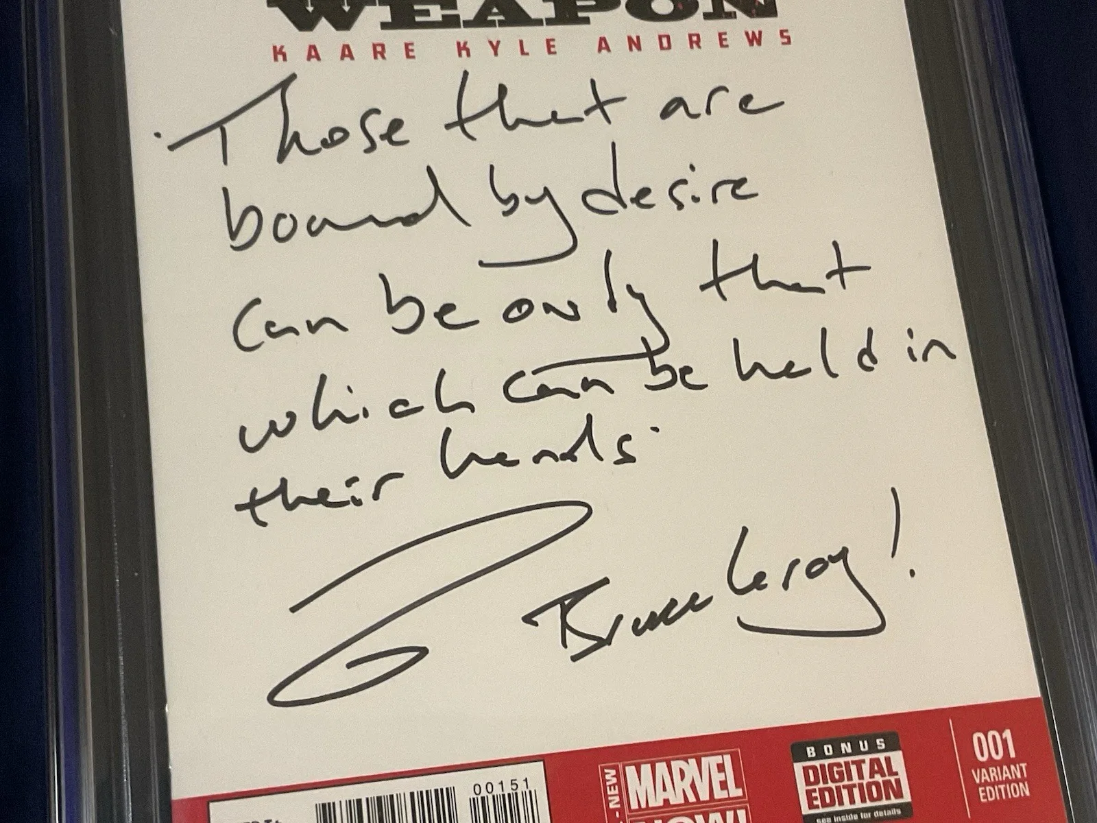TAIMAK BRUCE LEROY — BRUCE LEROY TAIMAK Signed CGC Signature Series 9.8 THE LAST DRAGON lee enter ss, изображение 2