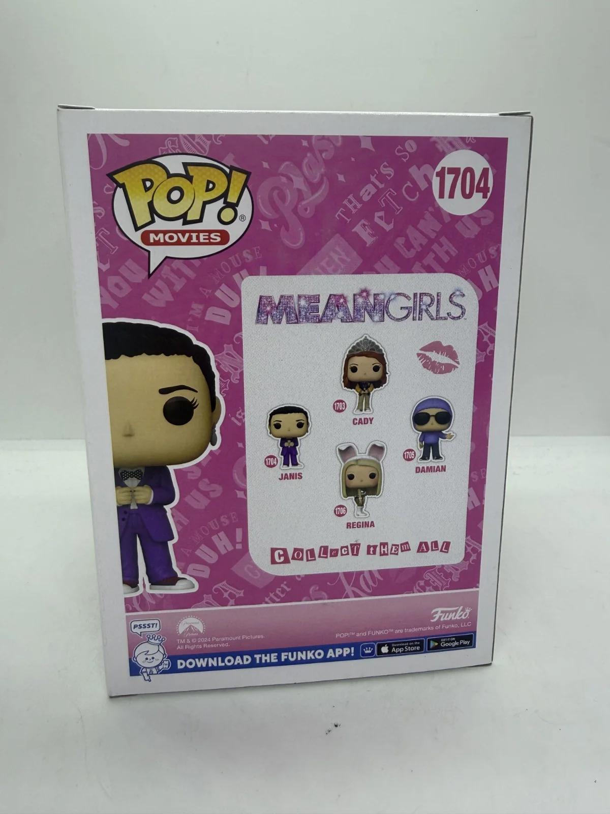 lizzy caplan — Lizzy Caplan SIGNED Mean Girls Janis FUNKO POP #1704 SWAU #2, изображение 4