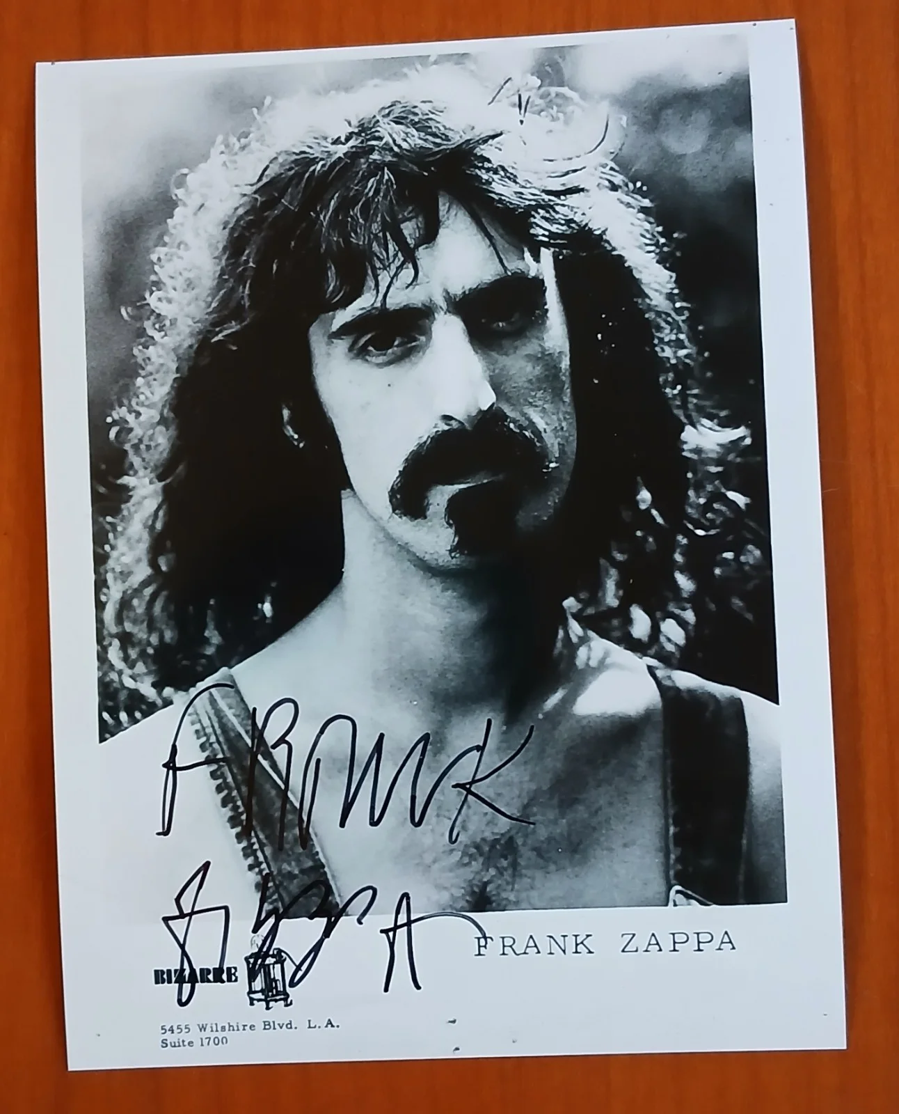 Frank Zappa, Signed Autographed 8x6 Photo, image 2
