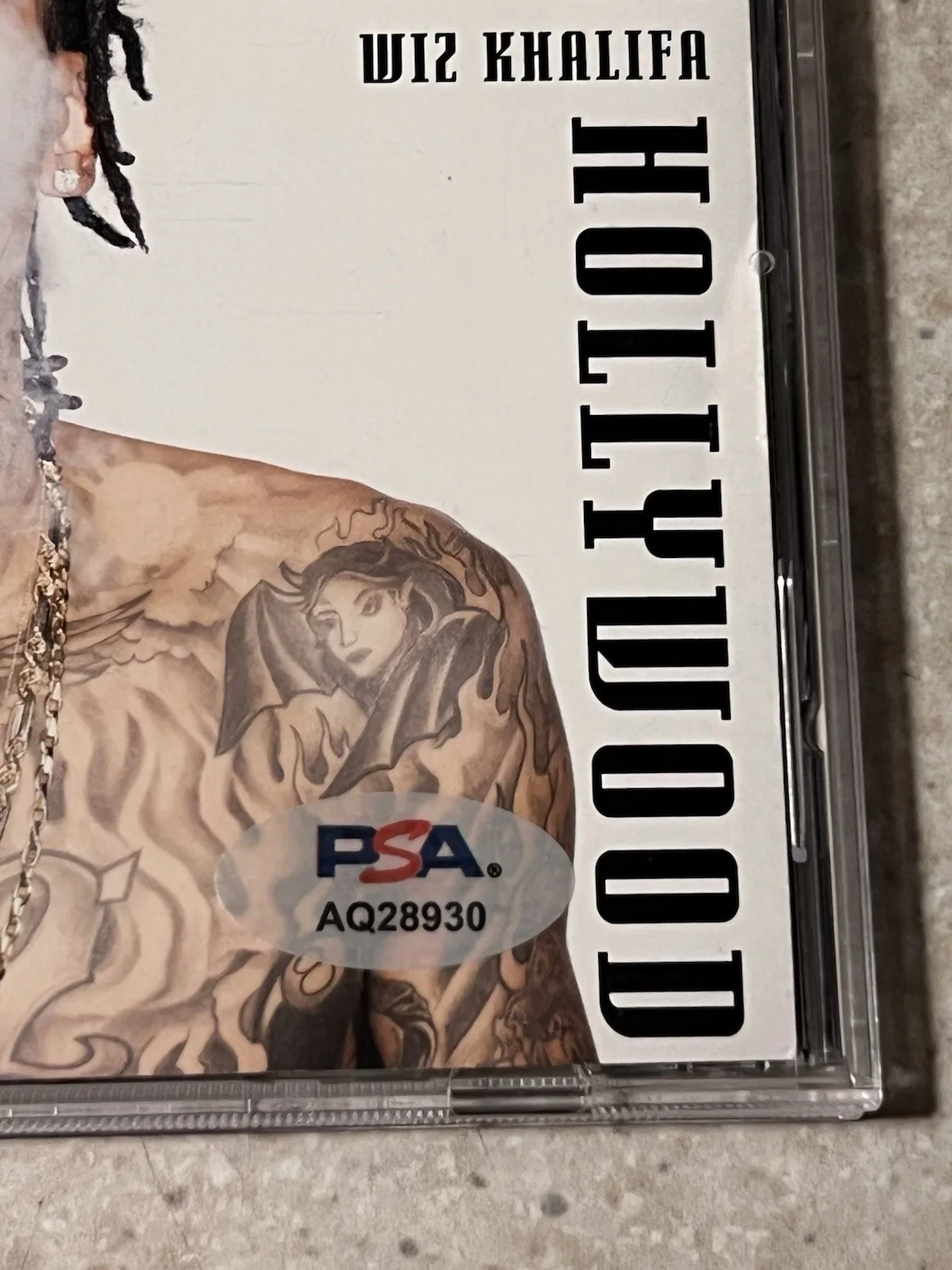 Wiz Khalifa Signed CD PSA / DNA COA Black Hollywood Autograph Auto Hip Hop Rap, изображение 4