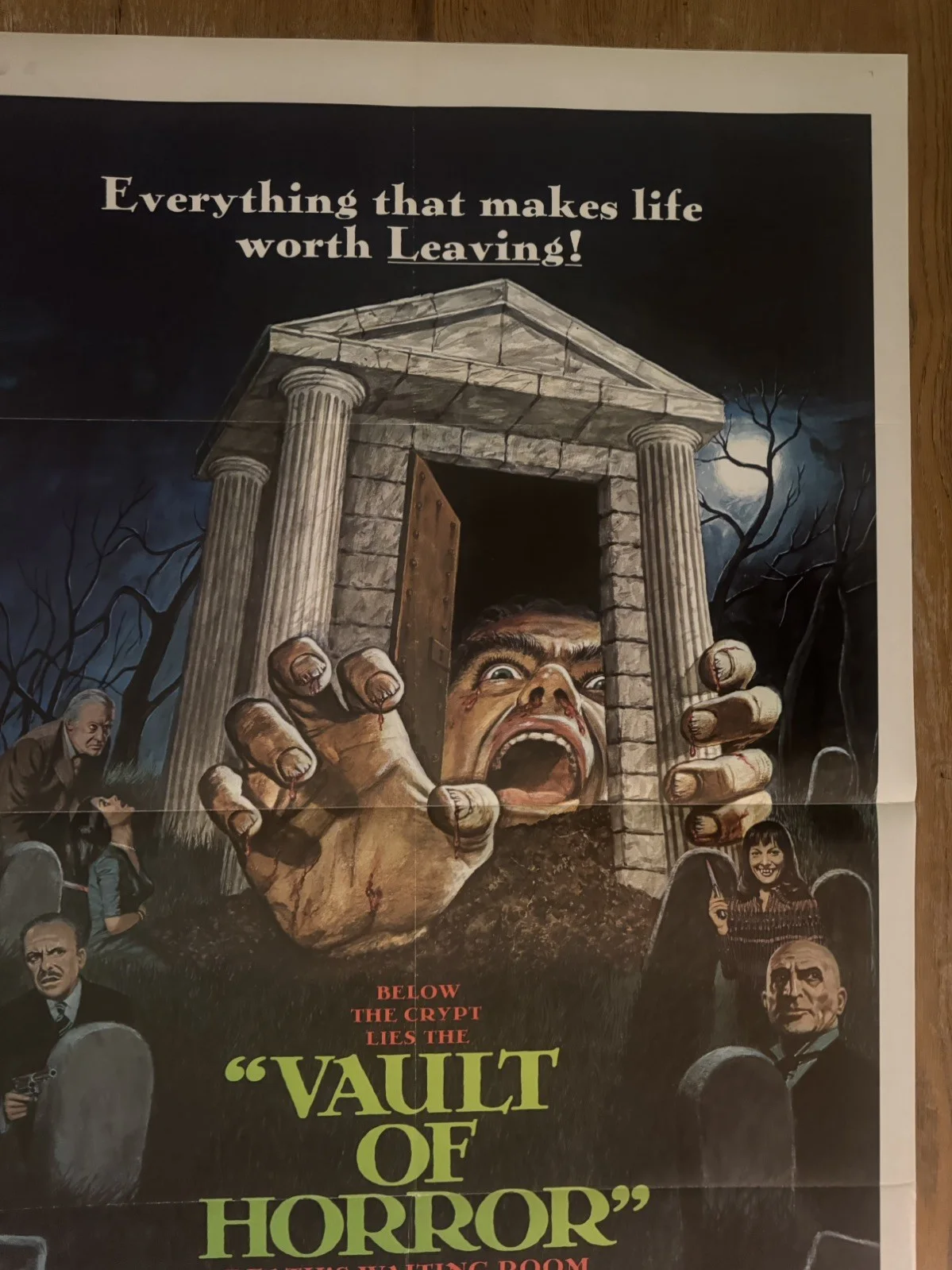 Vault Of Horror 1973 Original 27x41" US One Sheet Movie Poster, изображение 3