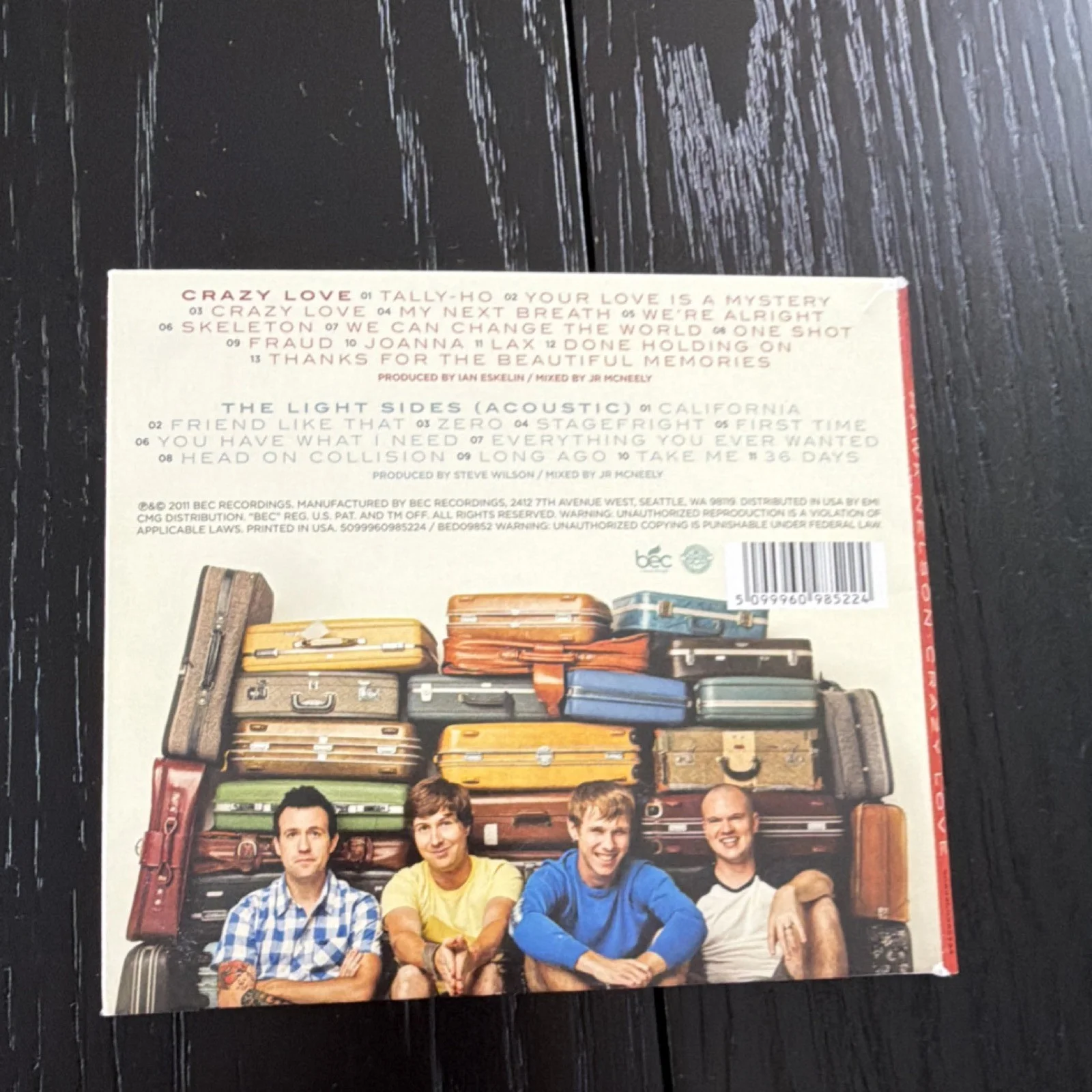 Hawk Nelson Crazy Love Autographed CD & Booklet Original Signed, image 4
