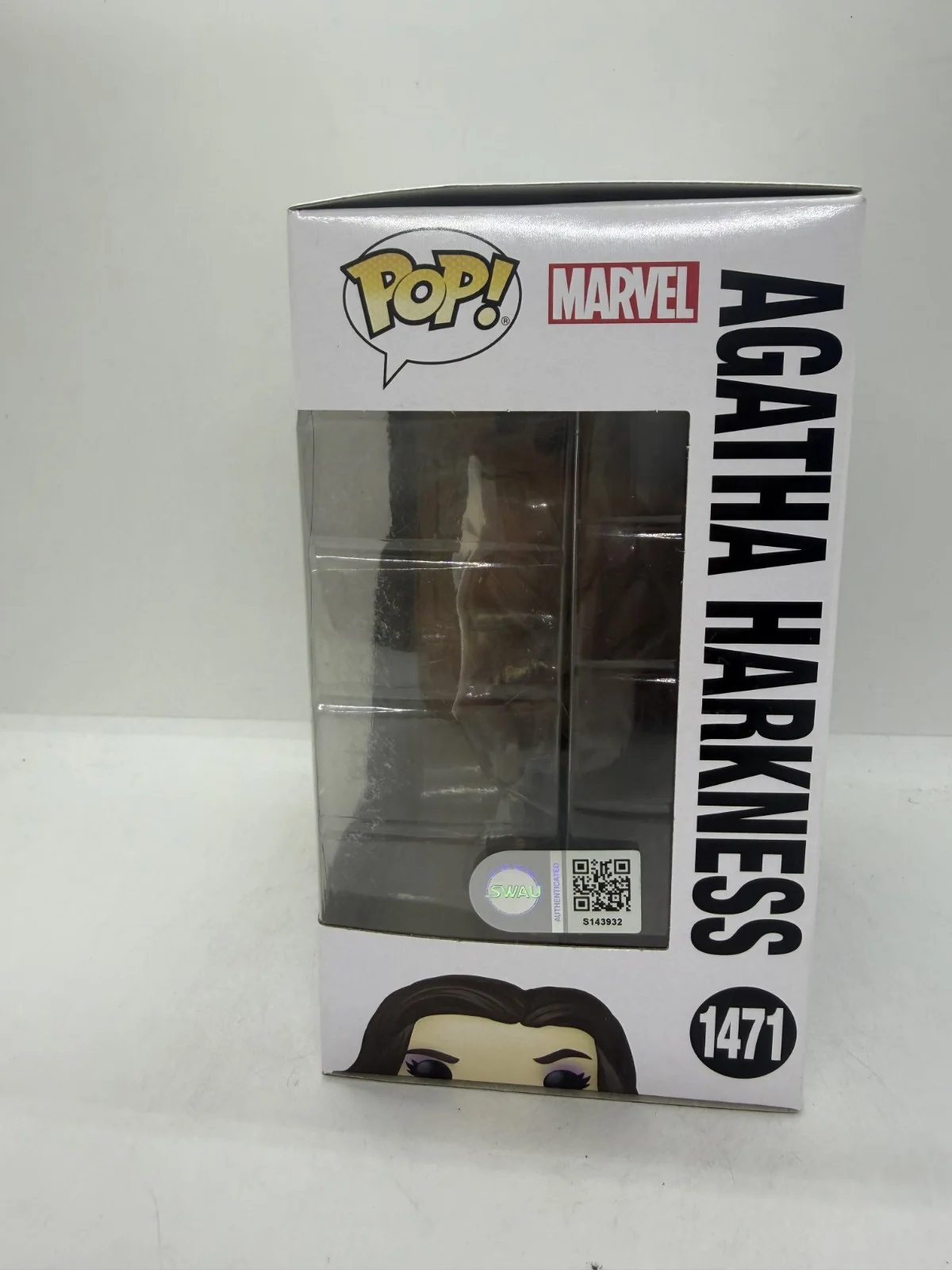 kathryn hahn — Kathryn Hahn SIGNED Marvel AGATHA HARKNESS FUNKO POP #1471 SWAU, изображение 2