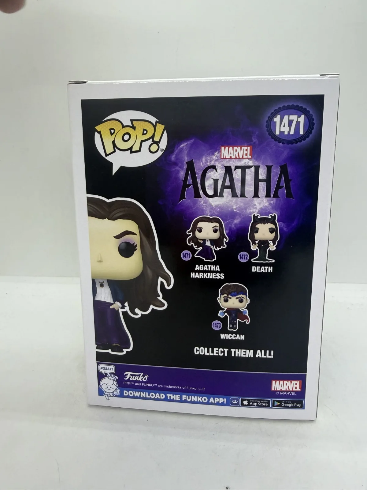 kathryn hahn — Kathryn Hahn SIGNED Marvel AGATHA HARKNESS FUNKO POP #1471 SWAU, изображение 4
