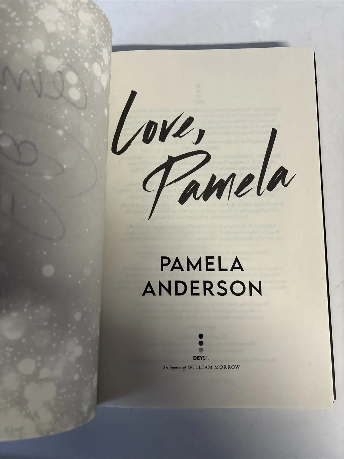 PAM ANDERSON: Love Pamela HC 1st Edition, Signed/Autographed Book, изображение 4