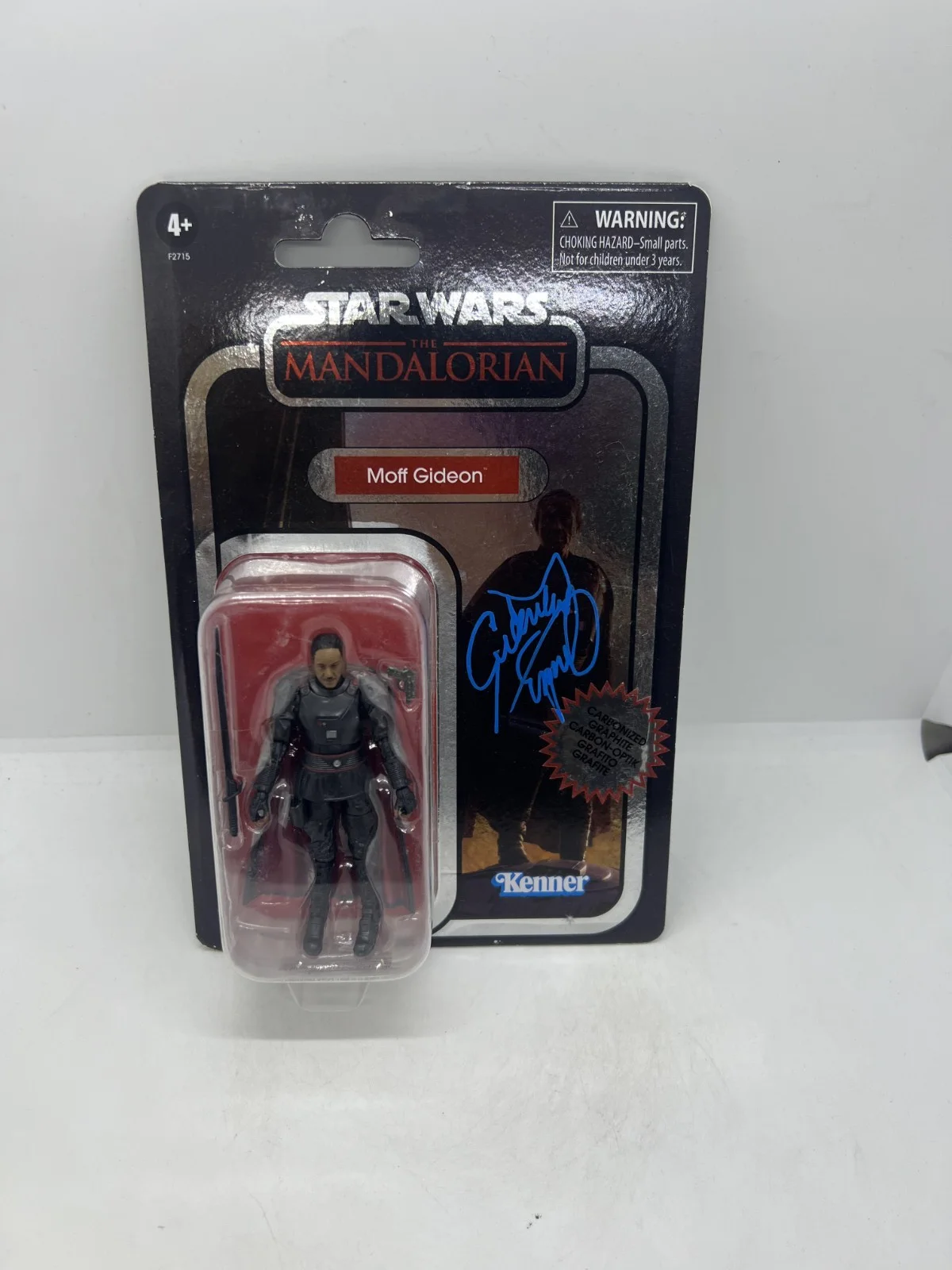 Giancarlo Esposito — Giancarlo Esposito SIGNED The Mandalorian Moff Gideon Kenner Action Figure SWAU