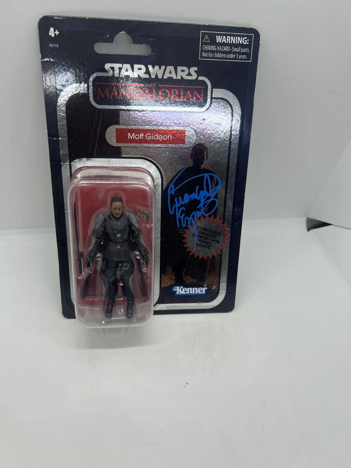 Giancarlo Esposito — Giancarlo Esposito SIGNED The Mandalorian Moff Gideon Kenner Action Figure SWAU
