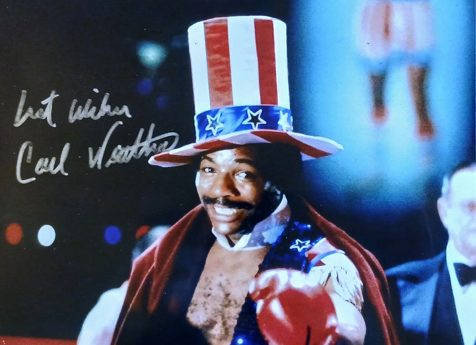 Carl Weathers — Carl Weathers, Apollo, Rocky, Signed Autographed Photo 8x6 in, image 2