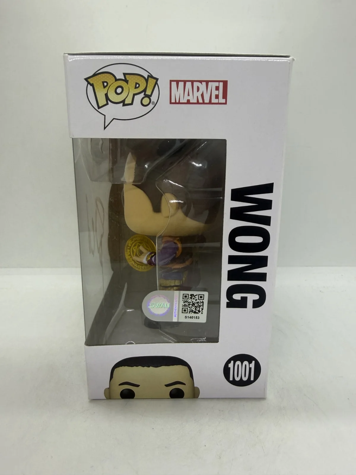 benedict wong — Benedict Wong Signed Dr. Strange Multiverse Of Madness FUNKO POP #1001 SWAU, изображение 2