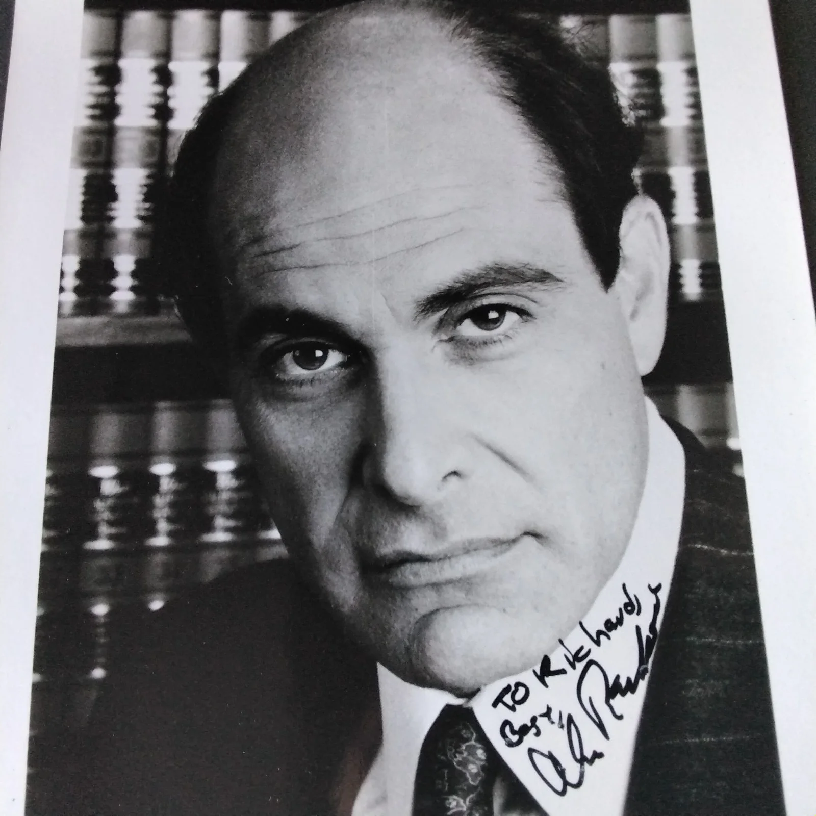 Alan Rachins SIGNED Photo 90s Movie TV Actor LA Law Batman Showgirls Scooby Doo, изображение 3