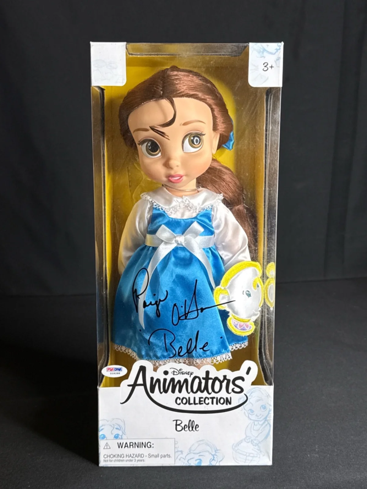 Paige O'Hara — Paige O'Hara Signed Disney Animators Collection Doll Beauty & The Beast PSA