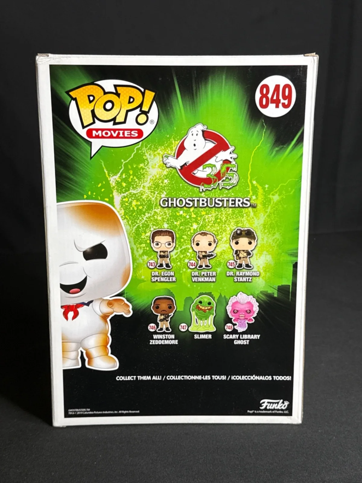 Billy Bryan — Billy Bryan Signed 10In Funko Burnt Stay Puft Ghostbusters #849 PSA 9A26349, изображение 3