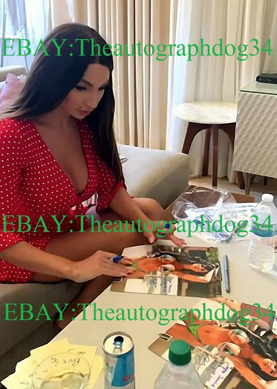 IRYNA IVANOVA Authentic Hand-Signed "SEXY Playboy AUG-2011" 8x10 Photo (JSA COA), изображение 4
