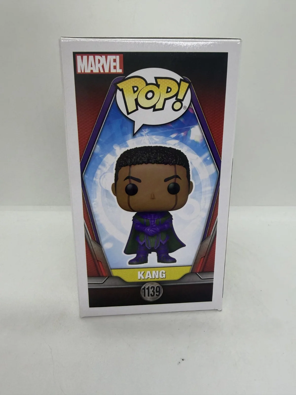 jonathan majors — Jonathan Majors Signed Ant-Man & The Wasp Quantumania Kang Funko Pop #1139 SWAU, image 4