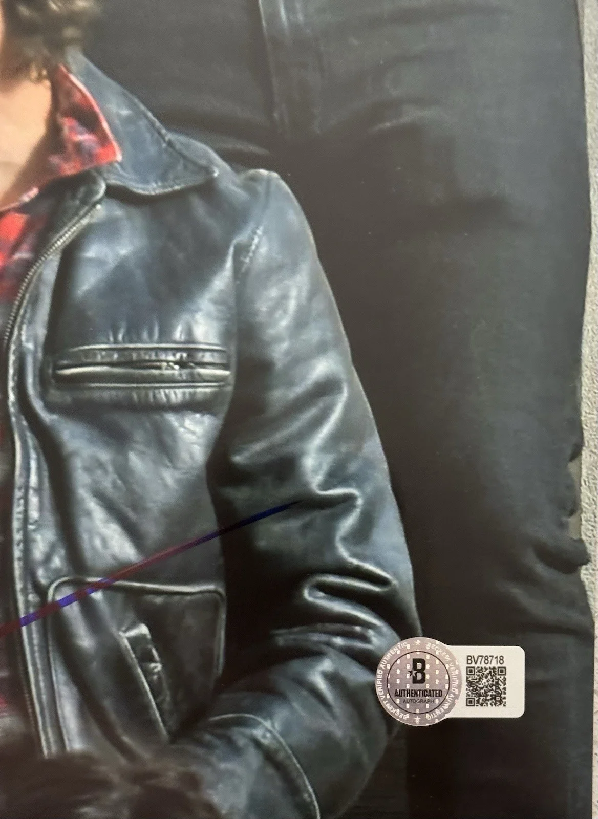 Jeremy Allen White — Jeremy Allen White Signed Autographed Springsteen 8x10 Photo BAS Beckett COA, изображение 2