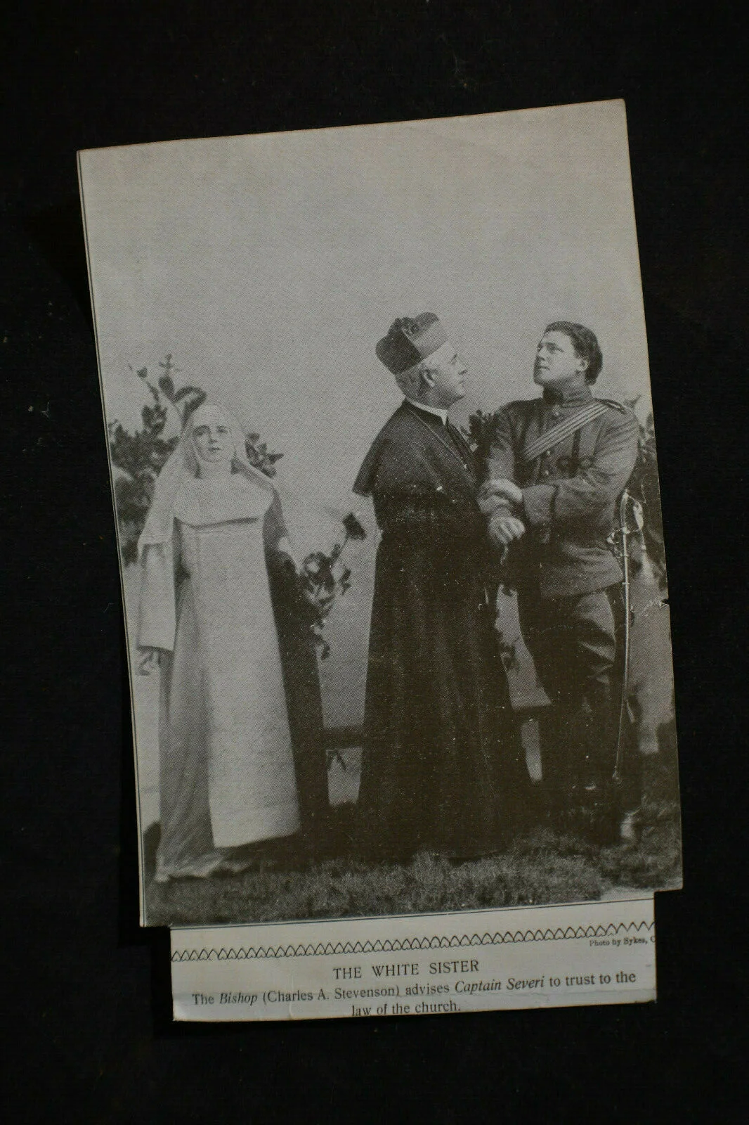 1909 *SIGNED* VIOLA ALLEN in The White Sister, image 3