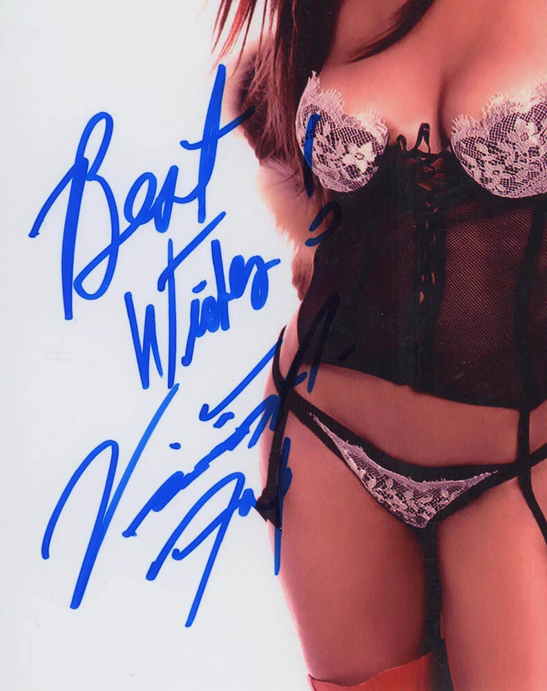 VIVICA A FOX — Vivica A. Fox signed Autographed 8x10 Photo Hot SEXY LINGERIE Empire ACOA COA, изображение 4