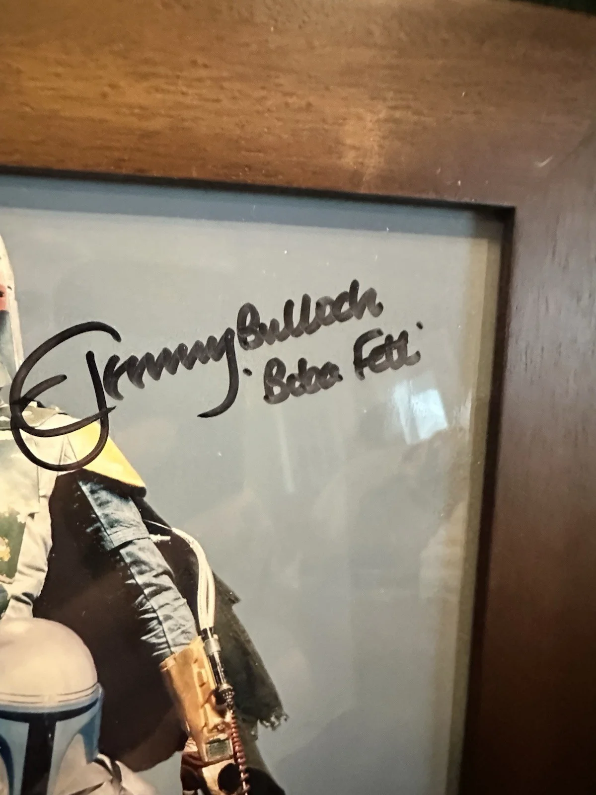 Boba Fett- Jeremy Bulloch/Temuera Morrison Signed 8x10 With COA, изображение 3