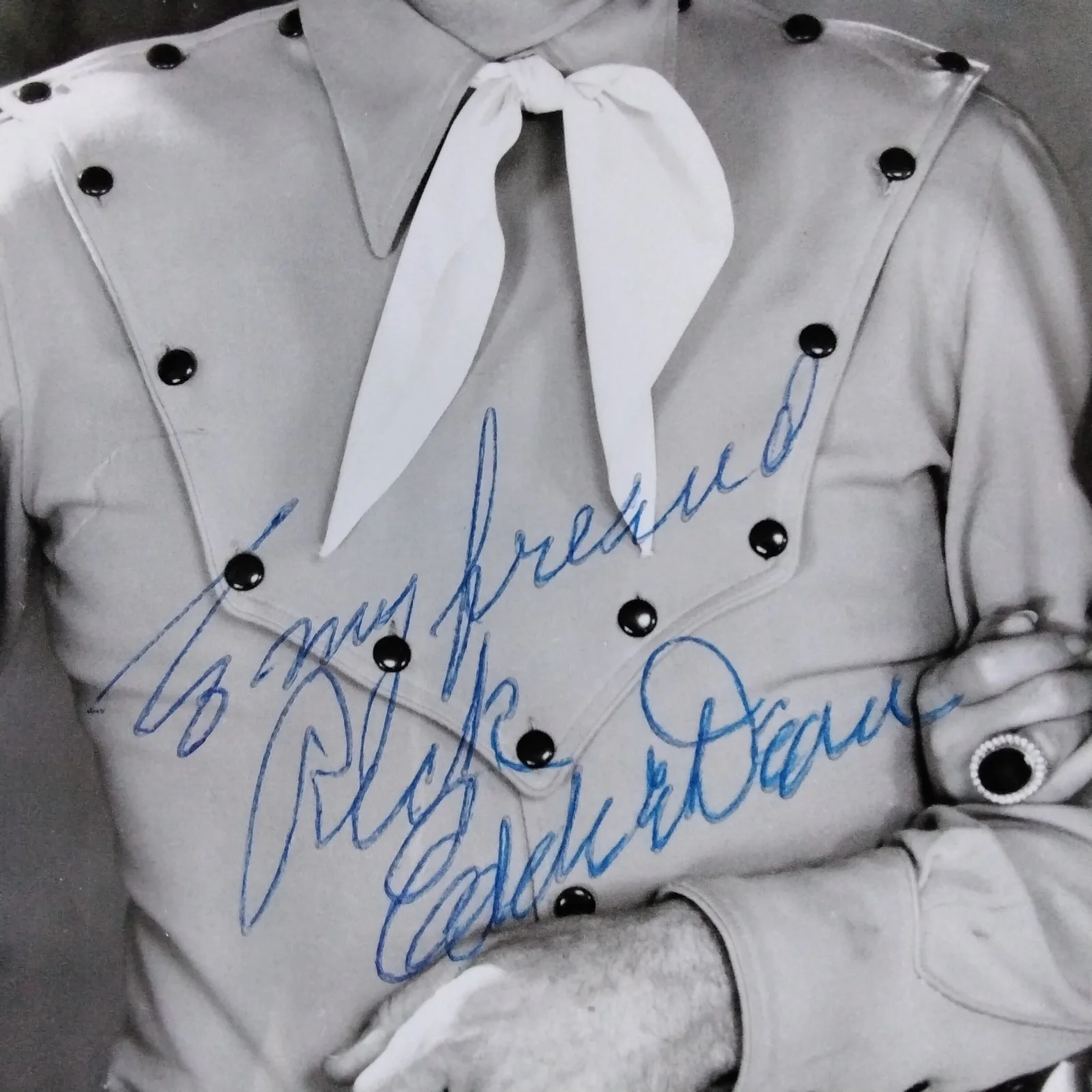 Eddie Dean SIGNED Photo 40s Movie TV Actor Singer West to Glory B Westerns Flash, изображение 5