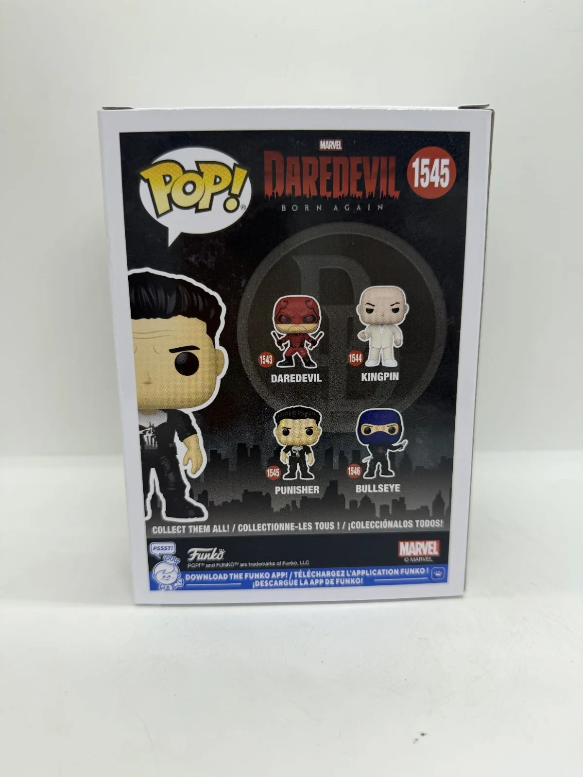 jon bernthal — Jon Bernthal SIGNED Marvel Daredevil Born Again Punisher FUNKO POP #1545 SWAU, image 4