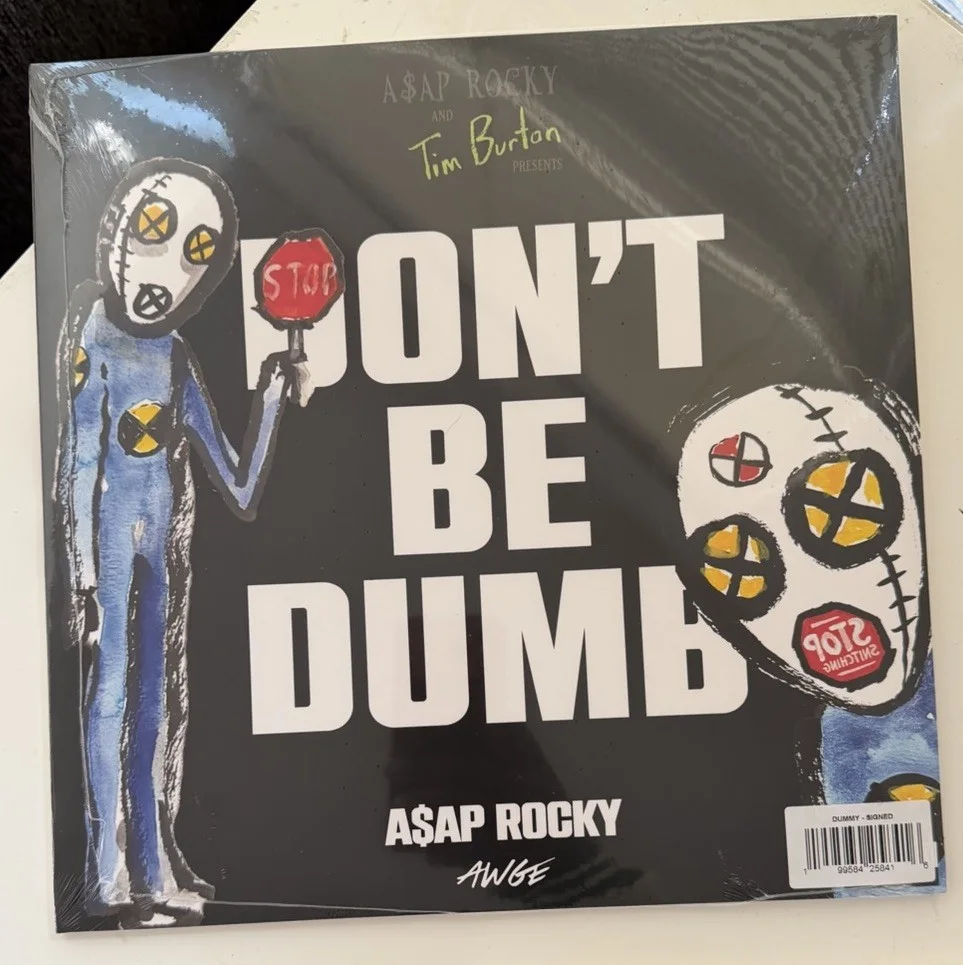 DUMMY SIGNED 2 DISC VINYL LP SIGNED INSERT BY ASAP ROCKY LIMITED EDITION, image 2