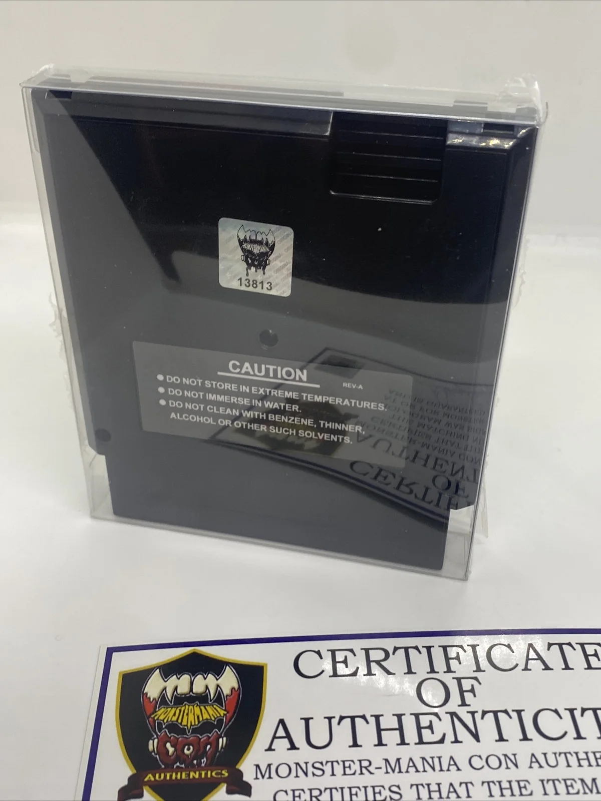 William Zabka — William Zabka Karate Kid Signed Cobra Kai Custom Game Cartridge MMC COA, изображение 3