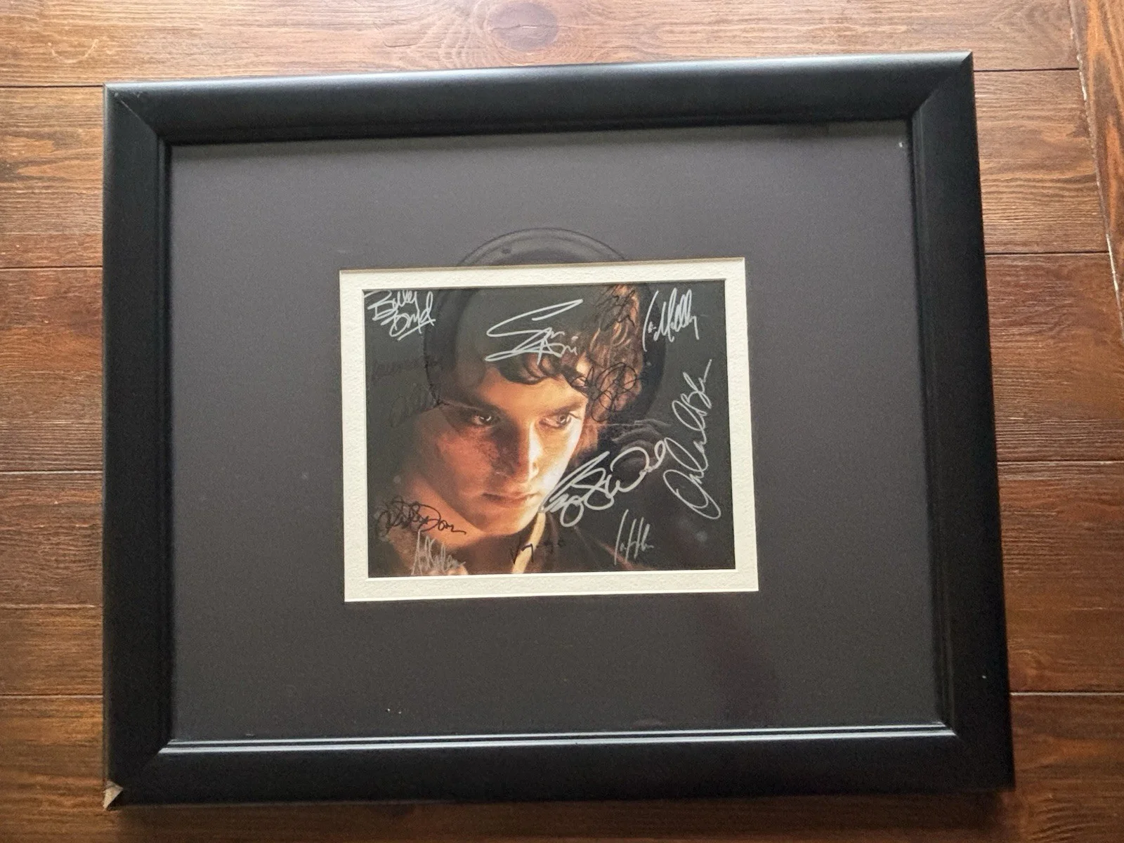 Fantasy Film Cast Signed Photo – Multiple Autographs – Framed Display, image 2