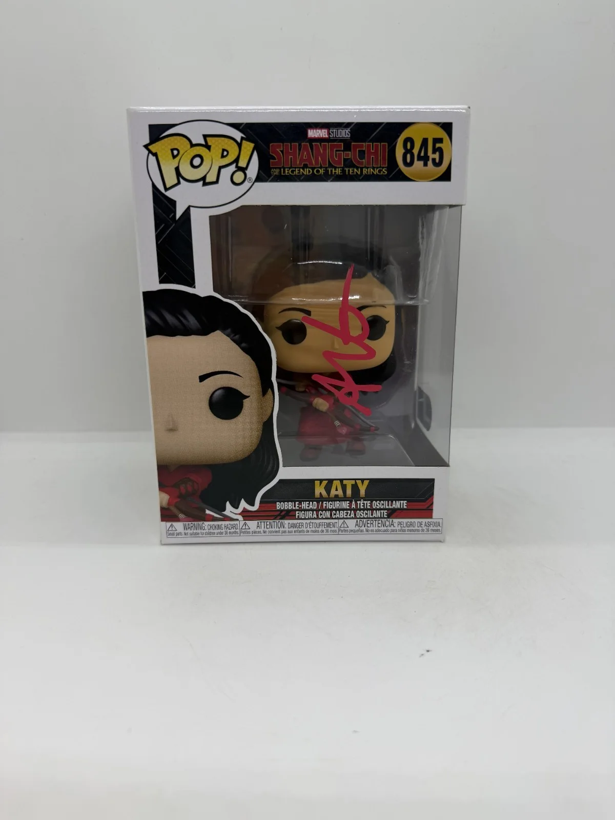 awkwafina — Awkwafina Signed Shang Chi & The Legend Of The 10 Rings Katy Funko Pop #845 SWAU