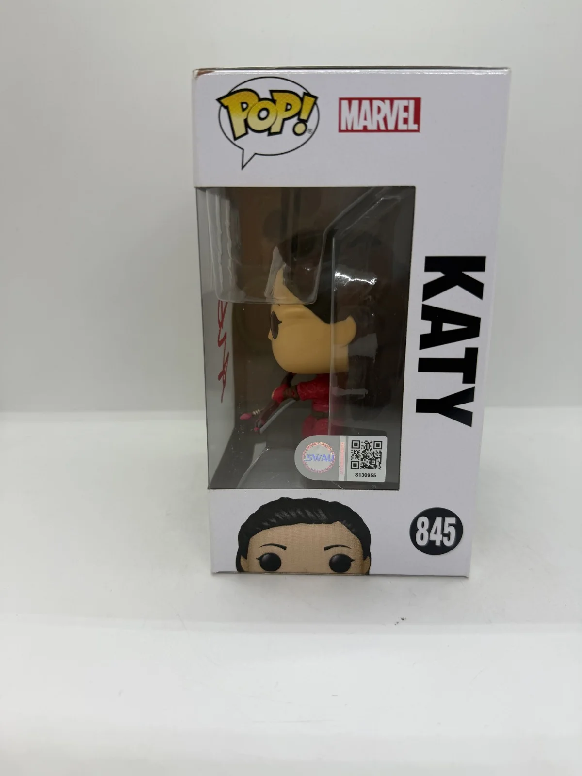 awkwafina — Awkwafina Signed Shang Chi & The Legend Of The 10 Rings Katy Funko Pop #845 SWAU, изображение 2