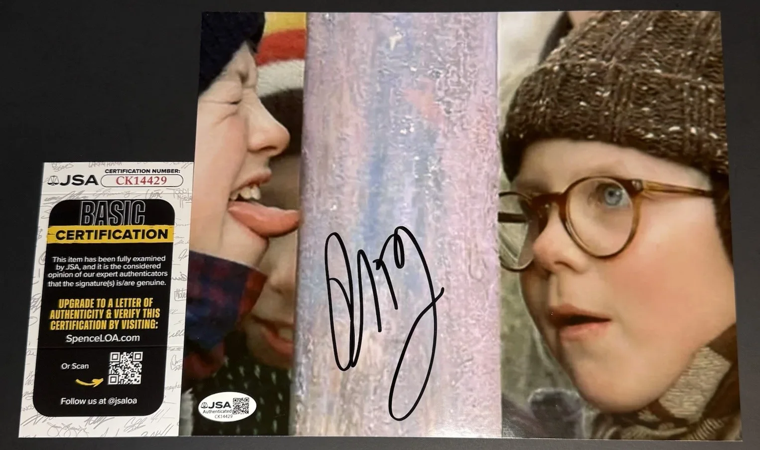 Peter Billingsley — Peter Billingsley Signed 8x10 A Christmas Story Autographed Photo Ralphie JSA