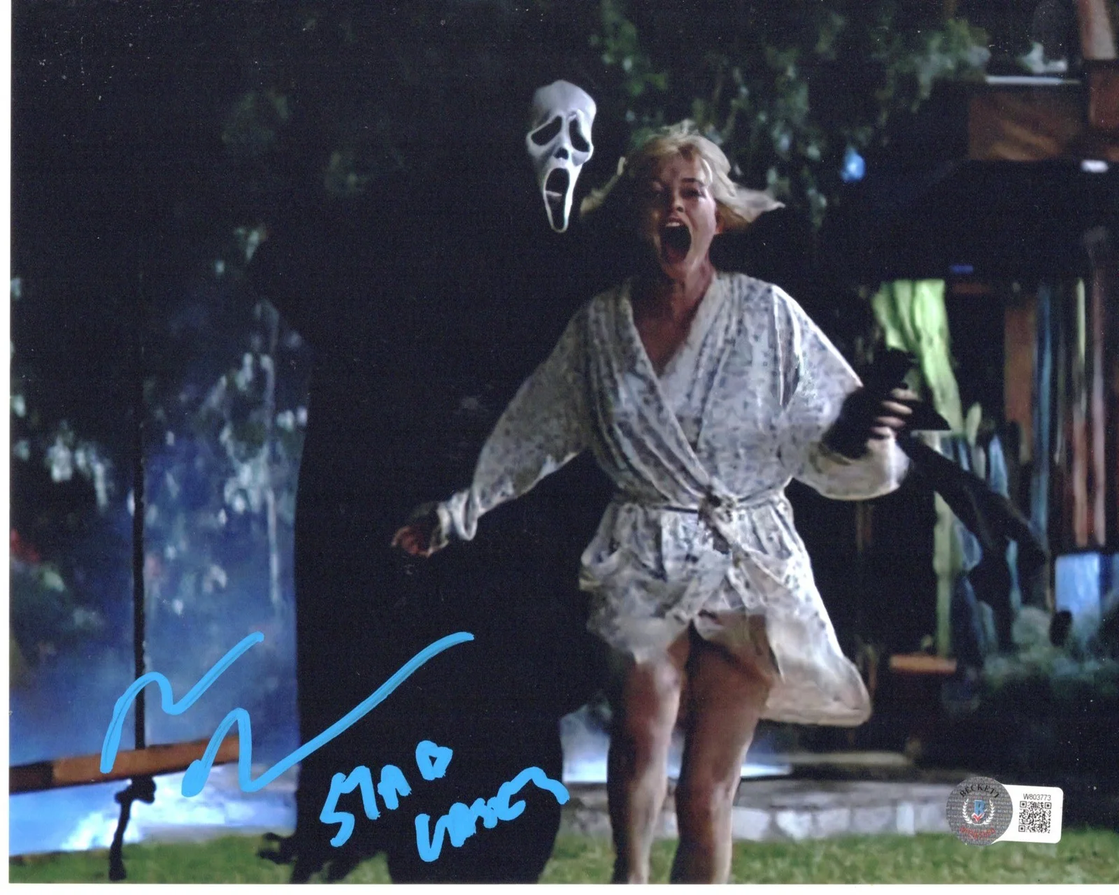 Heather Graham — Heather Graham signed 8x10 Photo Stab Casey Becker Scream 2 Beckett