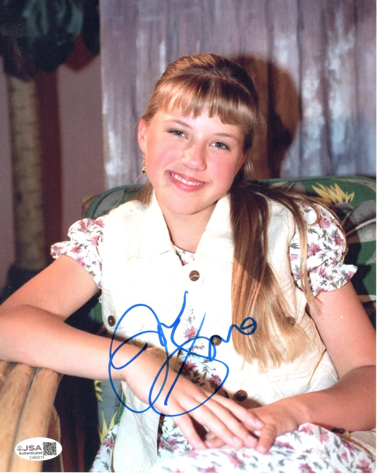 Jodie Sweetin — Jodie Sweetin signed 8x10 Photo Stephanie Tanner Full House JSA Authentication
